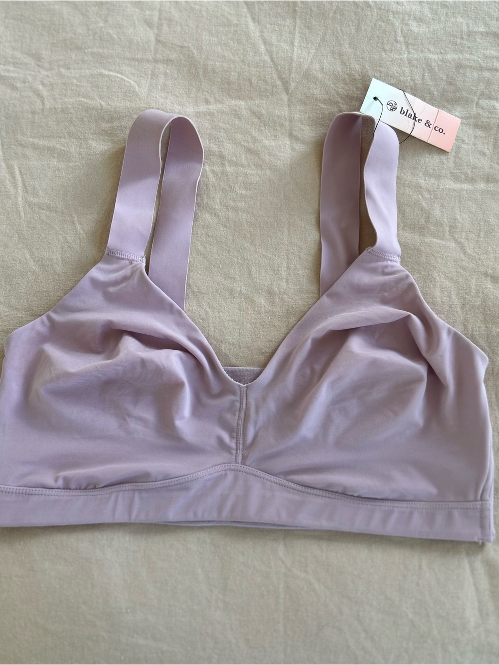 Blake & Co. Lavender Wireless Comfort Bralette